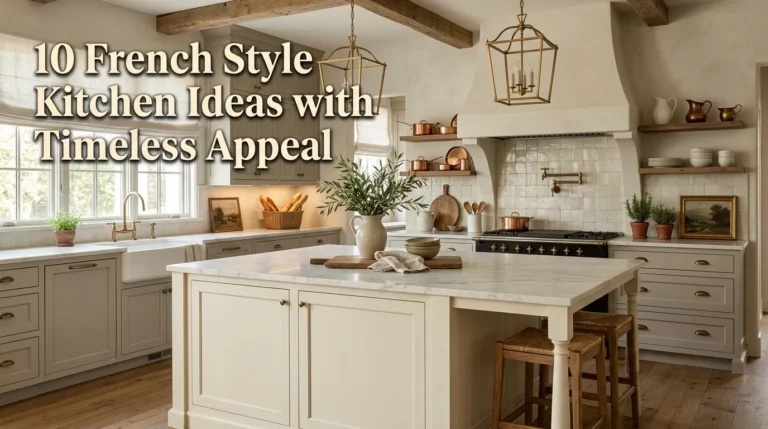 10 French Style Kitchen Ideas with Timeless Appeal