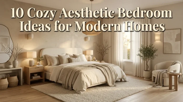 10 Cozy Aesthetic Bedroom Ideas for Modern Homes