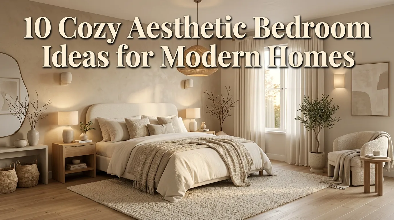 10 Cozy Aesthetic Bedroom Ideas for Modern Homes